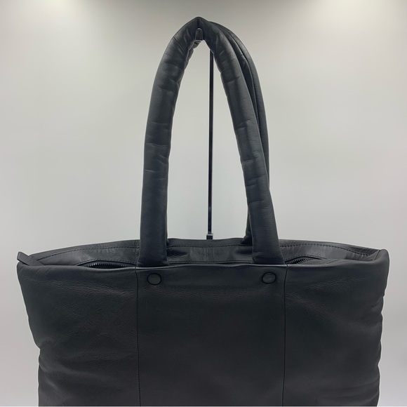 Massimo Dutti Quilted Tote bag with leather zip - Picture 12 of 12